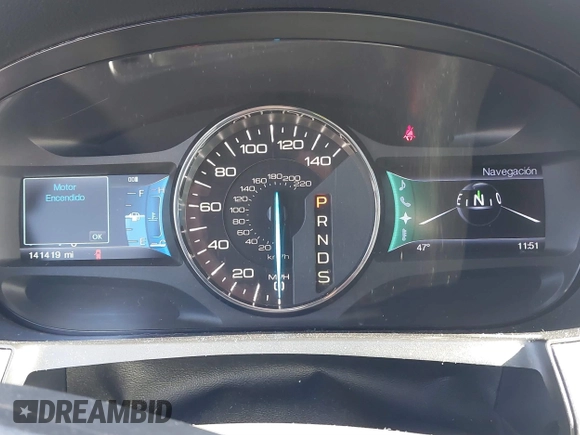 2013 Ford Edge SEL with VIN 2FMDK3JC8DBC54111, listed as a IAAI auction lot 41370384 with 141,419 mi miles. Bid and sale history available at carsss.com. Image 7.