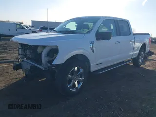 2023 Ford F-150 XL with VIN 1FTFW1ED5PFA32167, listed as a IAAI auction lot 41781357 with 23,745 mi miles. Bid and sale history available at carsss.com. Image 17.