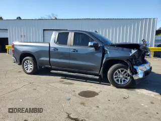 2019 Chevrolet Silverado 1500 LT with VIN 1GCVWCEDXKZ199624, listed as a Copart auction lot 42417525 with 42,016 mi miles and Salvage Title. Bid and sale history available at DreamBid. Image 4.