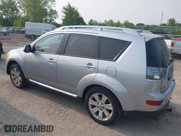 2009 Mitsubishi Outlander SE with VIN JA4LT31W09Z014816, listed as a IAAI auction lot 42399219 with 188,136 mi miles and . Bid and sale history available at DreamBid. Image 3.
