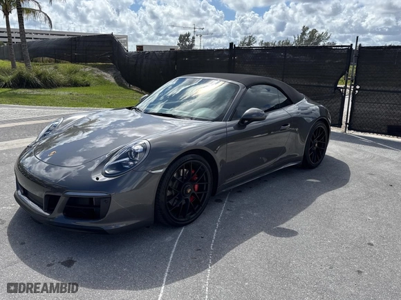 2017 Porsche 911 Carrera S with VIN WP0CB2A96HS156253, listed as a Copart auction lot 46137305 with 10,684 mi miles and Salvage Title. Bid and sale history available at carsss.com. Image 2.