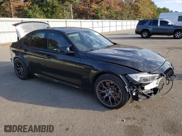 2016 BMW M3 with VIN WBS8M9C54G5D31319, listed as a Copart auction lot 71187973 with 66,120 mi miles. Bid and sale history available at carsss.com. Image 4.