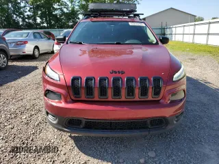 2017 Jeep Cherokee Sport with VIN 1C4PJLAB4HW535371, listed as a Copart auction lot 62265295 with 209,961 mi miles and Salvage title. Bid and sale history available at DreamBid. Image 5.