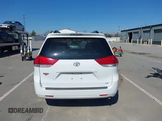 2012 Toyota Sienna LE AAS with VIN 5TDKK3DC3CS213969, listed as a IAAI auction lot 41822753 with 95,766 mi miles and . Bid and sale history available at DreamBid. Image 17.