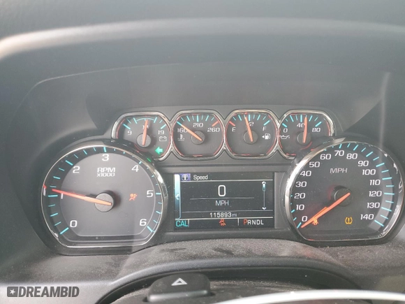 2018 Chevrolet Silverado 1500 LT with VIN 3GCPCREC3JG456956, listed as a Copart auction lot 49472405 with 115,893 mi miles and Salvage Title. Bid and sale history available at carsss.com. Image 9.
