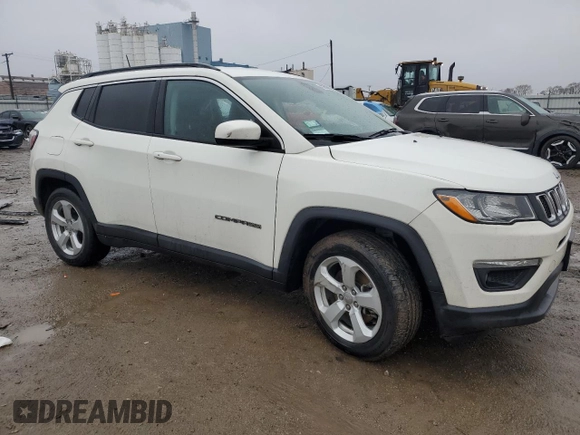 2021 Jeep Compass Latitude с VIN 3C4NJCBB2MT505016, выставлен на аукционе Copart как лот 42853875 с пробегом 23 442 миль миль и Списание • Salvage title. История ставок и продаж доступна на DreamBid. Изображение 4.
