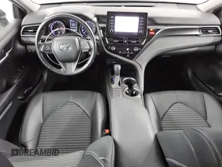 2022 Toyota Camry SE with VIN 4T1G11AK1NU670511, listed as a Copart auction lot 52487225 with 57,583 mi miles and Clean Title. Bid and sale history available at DreamBid. Image 8.