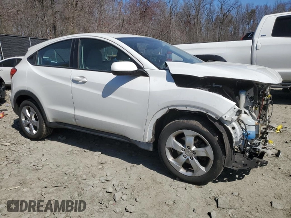 2016 Honda HR-V LX with VIN 3CZRU6H39GM747515, listed as a Copart auction lot 50931685 with 102,430 mi miles and Salvage Title. Bid and sale history available at carsss.com. Image 4.