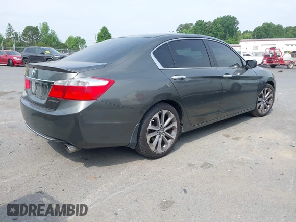 2013 Honda Accord Sport with VIN 1HGCR2F58DA223793, listed as a IAAI auction lot 42048139 with 229,446 mi miles and . Bid and sale history available at DreamBid. Image 4.