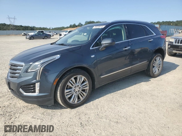2019 Cadillac XT5 Premium Luxury FWD with VIN 1GYKNERS8KZ214013, listed as a Copart auction lot 59239635 with 82,862 mi miles and Salvage title. Bid and sale history available at DreamBid. Image 1.