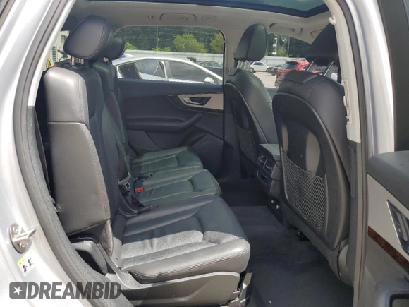 2018 Audi Q7 Premium with VIN WA1AHAF71JD041605, listed as a Copart auction lot 54475345 with 92,267 mi miles and Salvage title. Bid and sale history available at DreamBid. Image 10.