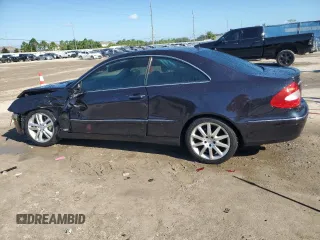 2007 Mercedes-Benz CLK 350 with VIN WDBTJ56HX7F224905, listed as a Copart auction lot 72928684 with 195,370 mi miles and Salvage Title. Bid and sale history available at DreamBid. Image 2.