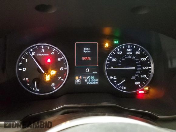 2020 Subaru Outback Limited z VIN 4S4BTANC5L3191549, wystawiony jako Copart lot #50403835 z przebiegiem 50 936 mil mil oraz Szkoda całkowita • Salvage title. Historia ofert i sprzedaży dostępna na DreamBid. Obrazek 9.