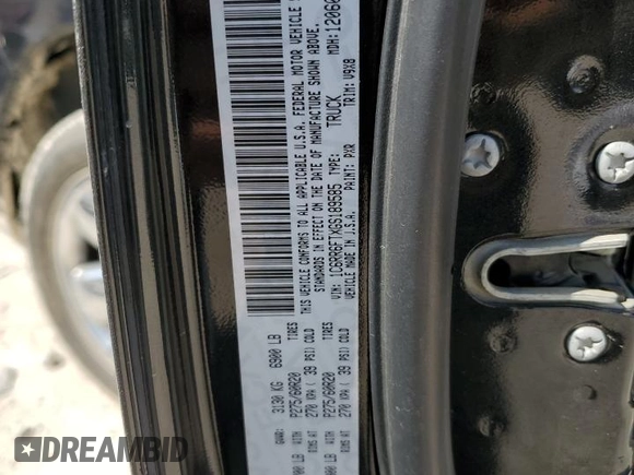 2016 Ram 1500 Express z VIN 1C6RR6FTXGS189585, wystawiony jako Copart lot #55665575 z przebiegiem 155 703 mil mil oraz Szkoda całkowita • Salvage title. Historia ofert i sprzedaży dostępna na DreamBid. Obrazek 12.