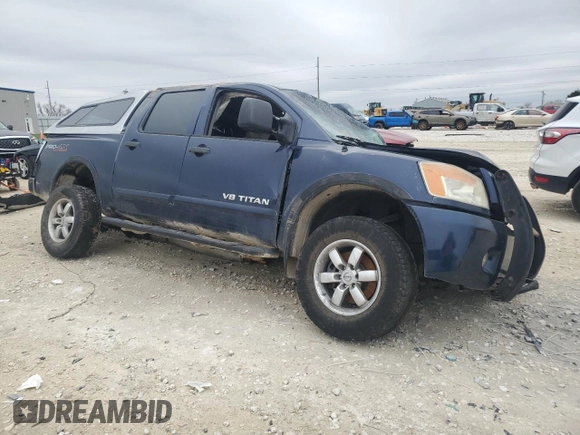 2011 Nissan Titan SL with VIN 1N6BA0EC9BN322356, listed as a Copart auction lot 45275015 with Not Provided miles and Non Repairable. Bid and sale history available at carsss.com. Image 4.
