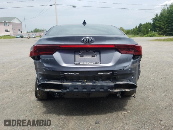 2021 Kia Forte LXS with VIN 3KPF24AD6ME276581, listed as a Copart auction lot 60495244 with 48,540 mi miles and Salvage Title. Bid and sale history available at DreamBid. Image 6.