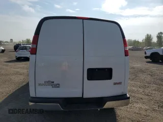 2016 GMC Savana Cargo Van with VIN 1GTW7BFF9G1303912, listed as a Copart auction lot 63955474 with 141,007 mi miles and Salvage Title. Bid and sale history available at carsss.com. Image 6.