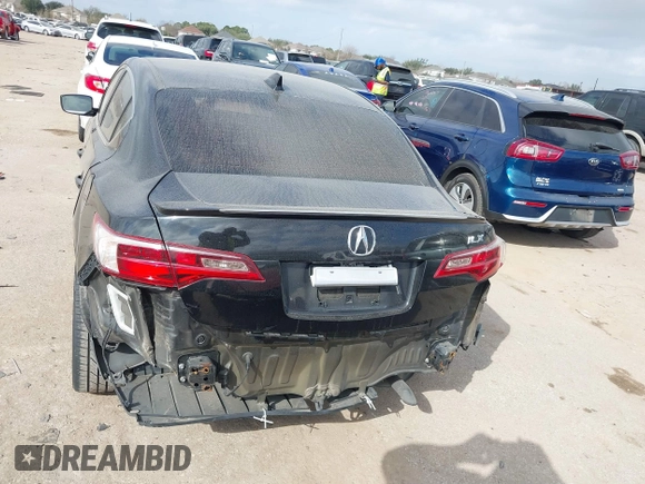 2017 Acura ILX w/Premium/A-SPEC Pkg with VIN 19UDE2F84HA010601, listed as a IAAI auction lot 41487996 with 85,994 mi miles. Bid and sale history available at carsss.com. Image 6.