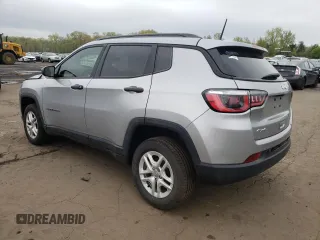 2018 Jeep Compass Sport с VIN 3C4NJDAB0JT100209, выставлен на аукционе Copart как лот 53946635 с пробегом 84 881 миль миль и Списание • Salvage title. История ставок и продаж доступна на DreamBid. Изображение 2.