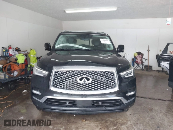 2021 Infiniti QX80 Luxe with VIN JN8AZ2AE7M9271868, listed as a IAAI auction lot 41220686 with 60,782 mi miles and . Bid and sale history available at DreamBid. Image 12.