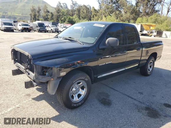 2005 Dodge 1500 SLT with VIN 1D7HA18D55J540688, listed as a Copart auction lot 54895385 with 116,259 mi miles and Salvage Title. Bid and sale history available at DreamBid. Image 1.