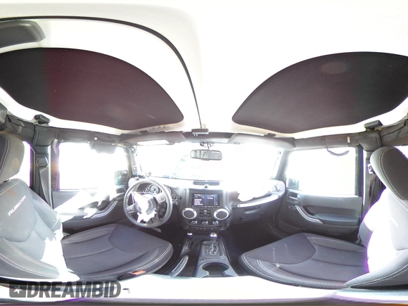 2014 Jeep Wrangler Unlimited Rubicon with VIN 1C4BJWFG1EL195612, listed as a Copart auction lot 47749415 with 35,878 mi miles and Salvage Title. Bid and sale history available at carsss.com. Image 12.