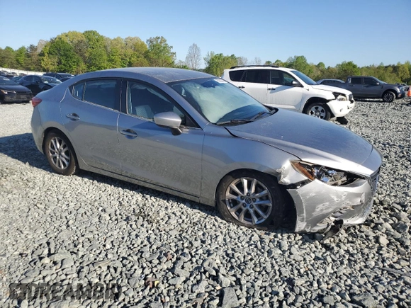 2016 Mazda 3 i Sport with VIN JM1BM1U77G1339126, listed as a Copart auction lot 53522675 with 49,421 mi miles and Salvage Title. Bid and sale history available at DreamBid. Image 4.