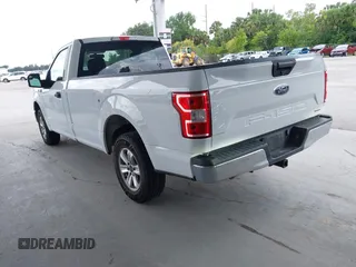 2018 Ford F-150 XL with VIN 1FTMF1CP7JKE12307, listed as a IAAI auction lot 42722428 with 228,606 mi miles and . Bid and sale history available at DreamBid. Image 3.