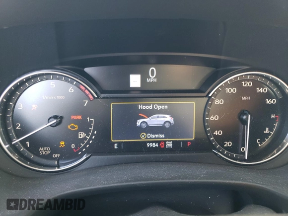 2021 Cadillac XT4 AWD Premium Luxury with VIN 1GYFZDR41MF002835, listed as a Copart auction lot 49384424 with 9,984 mi miles and Salvage Title. Bid and sale history available at carsss.com. Image 9.