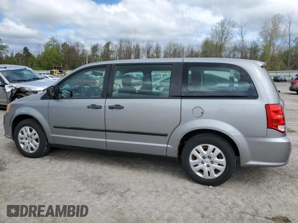 2015 Dodge Grand Caravan American Value with VIN 2C4RDGBG3FR507956, listed as a Copart auction lot 55948415 with 88,534 mi miles and Salvage Title. Bid and sale history available at DreamBid. Image 2.