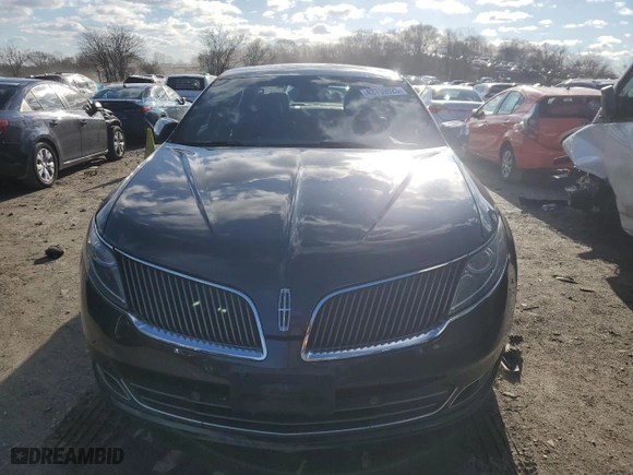 2014 Lincoln MKS with VIN 1LNHL9EK1EG612260, listed as a Copart auction lot 43759825 with 89,746 mi miles and Salvage Title. Bid and sale history available at carsss.com. Image 5.
