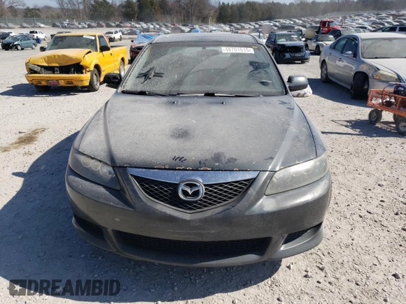 2005 Mazda 6 Sport S with VIN 1YVHP80D855M02983, listed as a Copart auction lot 48701615 with 317,234 mi miles and Salvage Title. Bid and sale history available at DreamBid. Image 5.