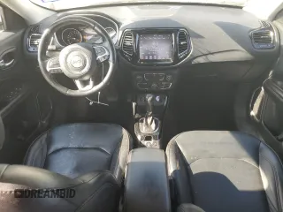 2020 Jeep Compass Limited with VIN 3C4NJCCB0LT229707, listed as a Copart auction lot 47611795 with 95,980 mi miles and Salvage Title. Bid and sale history available at DreamBid. Image 8.