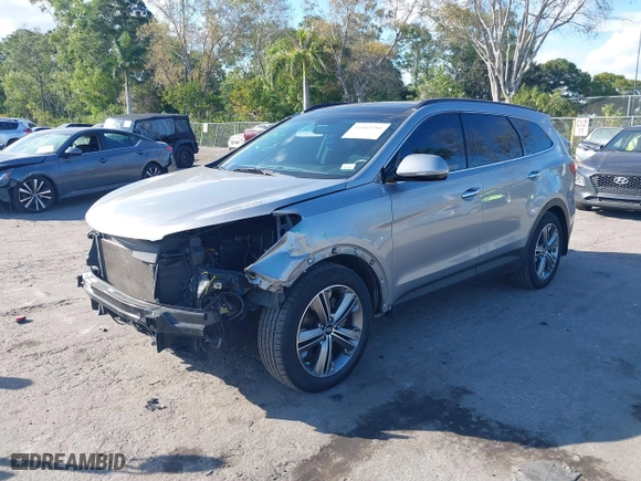 2014 Hyundai Santa Fe Limited with VIN KM8SR4HF0EU072293, listed as a IAAI auction lot 41565281 with 129,727 mi miles. Bid and sale history available at carsss.com. Image 17.