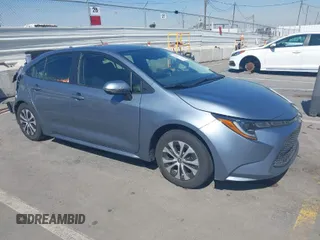 2022 Toyota Corolla Hybrid LE with VIN JTDEAMDE8N3003511, listed as a IAAI auction lot 41761177 with 1 mi miles. Bid and sale history available at carsss.com. Image 1.