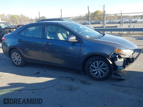 2019 Toyota Corolla L with VIN 2T1BURHE8KC152313, listed as a IAAI auction lot 41875483 with 110,697 mi miles. Bid and sale history available at carsss.com. Image 1.