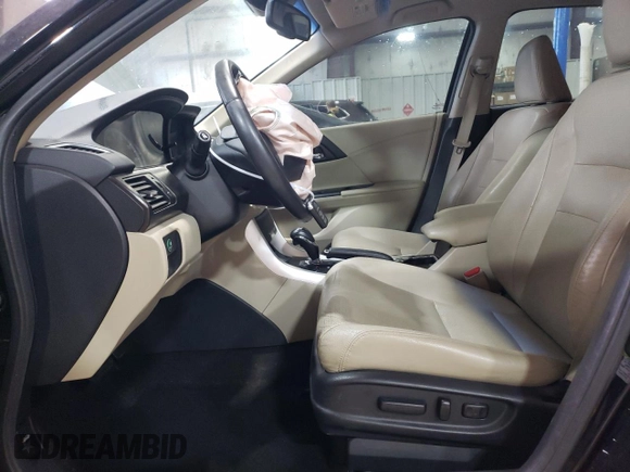 2013 Honda Accord Sdn EX-L with VIN 1HGCR2F84DA272502, listed as a Copart auction lot 51702345 with 121,016 mi miles and Salvage Title. Bid and sale history available at carsss.com. Image 7.