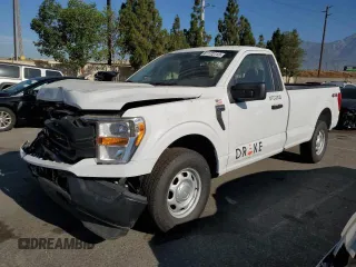 2021 Ford F-150 XL with VIN 1FTMF1EP3MKE42566, listed as a Copart auction lot 47094005 with 20,142 mi miles and Clean title. Bid and sale history available at DreamBid. Image 1.