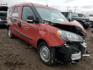 2021 Ram ProMaster City Cargo Tradesman with VIN ZFBHRFAB6M6V30331, listed as a Copart auction lot 47641145 with 42,047 mi miles and Salvage title. Bid and sale history available at DreamBid. Image 4.