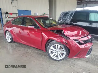 2024 Lexus IS 300 z VIN JTHCA1D20R5129284, wystawiony jako Copart lot #58950015 z przebiegiem 22 309 mil mil oraz Szkoda całkowita • Salvage title. Historia ofert i sprzedaży dostępna na DreamBid. Obrazek 4.