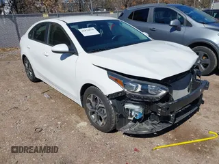 2021 Kia Forte LXS with VIN 3KPF24AD3ME396967, listed as a IAAI auction lot 41870838 with 10,046 mi miles and . Bid and sale history available at carsss.com. Image 1.
