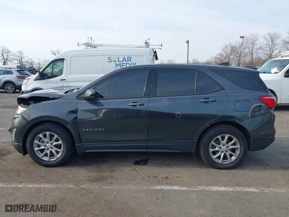 2019 Chevrolet Equinox LS with VIN 3GNAXHEV5KL214904, listed as a IAAI auction lot 41779515 with 76,678 mi miles. Bid and sale history available at carsss.com. Image 14.