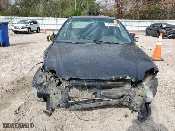 1997 Honda Civic LX with VIN 2HGEJ6674VH537629, listed as a Copart auction lot 49774855 with 227,886 mi miles and Salvage Title. Bid and sale history available at carsss.com. Image 5.