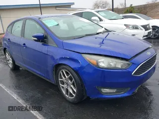 2015 Ford Focus SE with VIN 1FADP3K26FL341512, listed as a IAAI auction lot 41774421 with 107,201 mi miles. Bid and sale history available at carsss.com. Image 1.