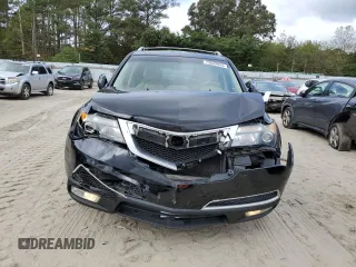2013 Acura MDX Tech Pkg with VIN 2HNYD2H32DH522707, listed as a Copart auction lot 73629934 with 177,524 mi miles and Salvage Title. Bid and sale history available at carsss.com. Image 5.