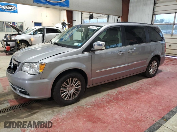 2015 Chrysler Town & Country Touring L z VIN 2C4RC1CG8FR601491, wystawiony jako Copart lot #57968225 z przebiegiem 86 385 mil mil oraz Szkoda całkowita • Salvage title. Historia ofert i sprzedaży dostępna na DreamBid. Obrazek 1.
