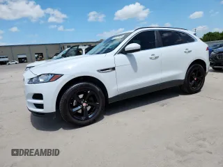 2019 Jaguar F-Pace 25t Premium with VIN SADCJ2FX4KA390001, listed as a Copart auction lot 63115225 with 181,454 mi miles and Clean title. Bid and sale history available at DreamBid. Image 1.
