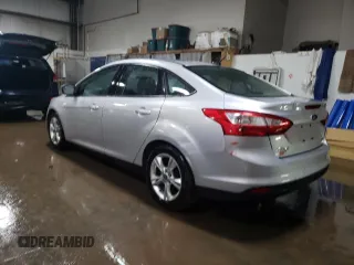 2014 Ford Focus SE with VIN 1FADP3F20EL164495, listed as a Copart auction lot 48121345 with 125,193 mi miles and Salvage Title. Bid and sale history available at carsss.com. Image 2.