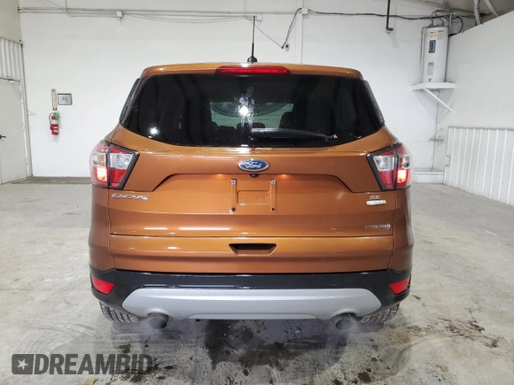 2017 Ford Escape SE with VIN 1FMCU0GD8HUA53068, listed as a Copart auction lot 56161995 with 137,597 mi miles and Clean Title. Bid and sale history available at DreamBid. Image 6.