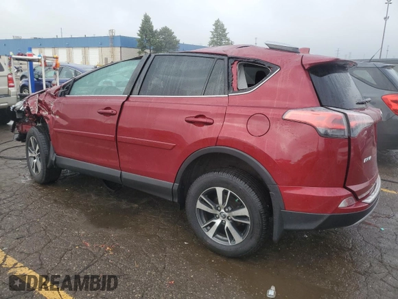 2018 Toyota RAV4 XLE with VIN 2T3WFREV6JW463548, listed as a Copart auction lot 58765805 with 61,250 mi miles and Non repairable. Bid and sale history available at DreamBid. Image 2.